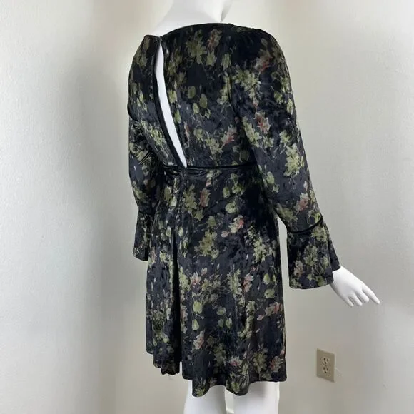 Floral Black Dress - Picture 6 of 13